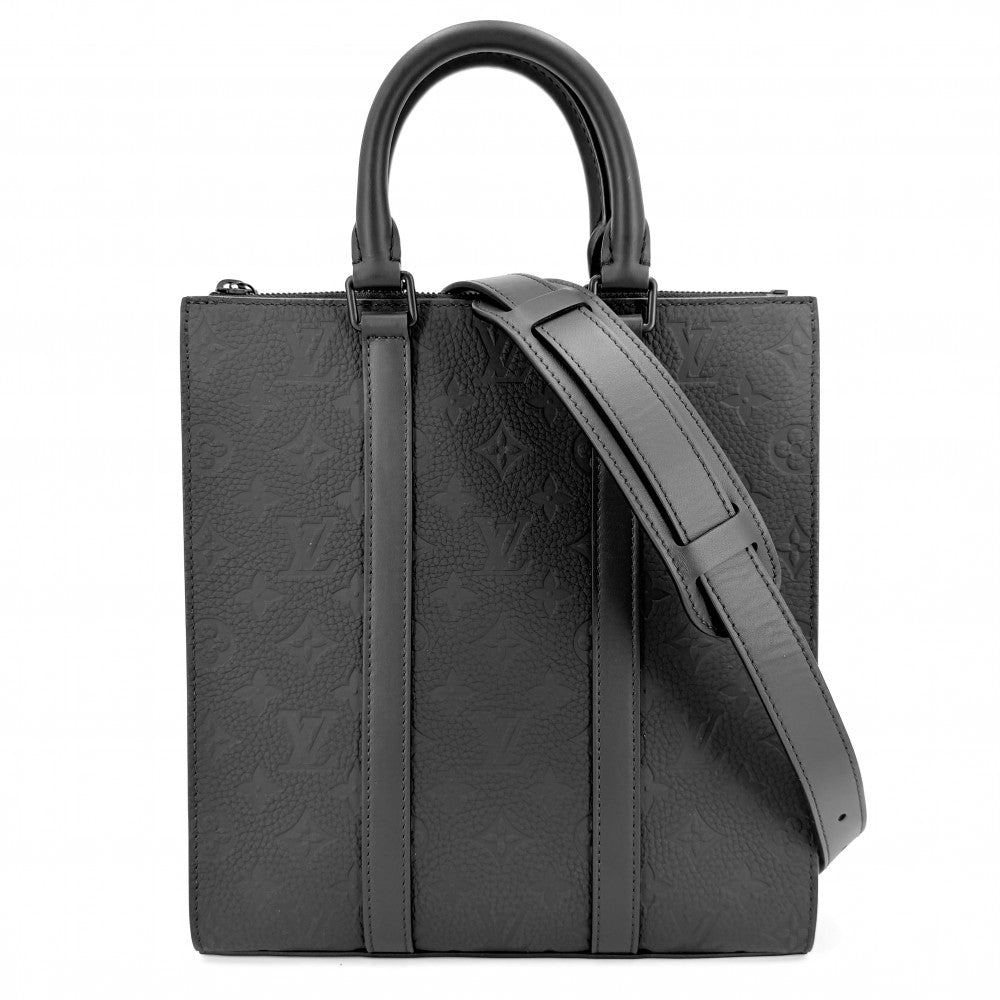 【開店SALE】 LOUIS VUITTON ルイヴィトン 2WAY ショルダーバッグ ハンドバッグ トリヨンモノグラム サックプラクロス ビジネスバッグ M59960 トリヨンレザー ブラック 黒 マットブラック金具 メンズ【中古品】