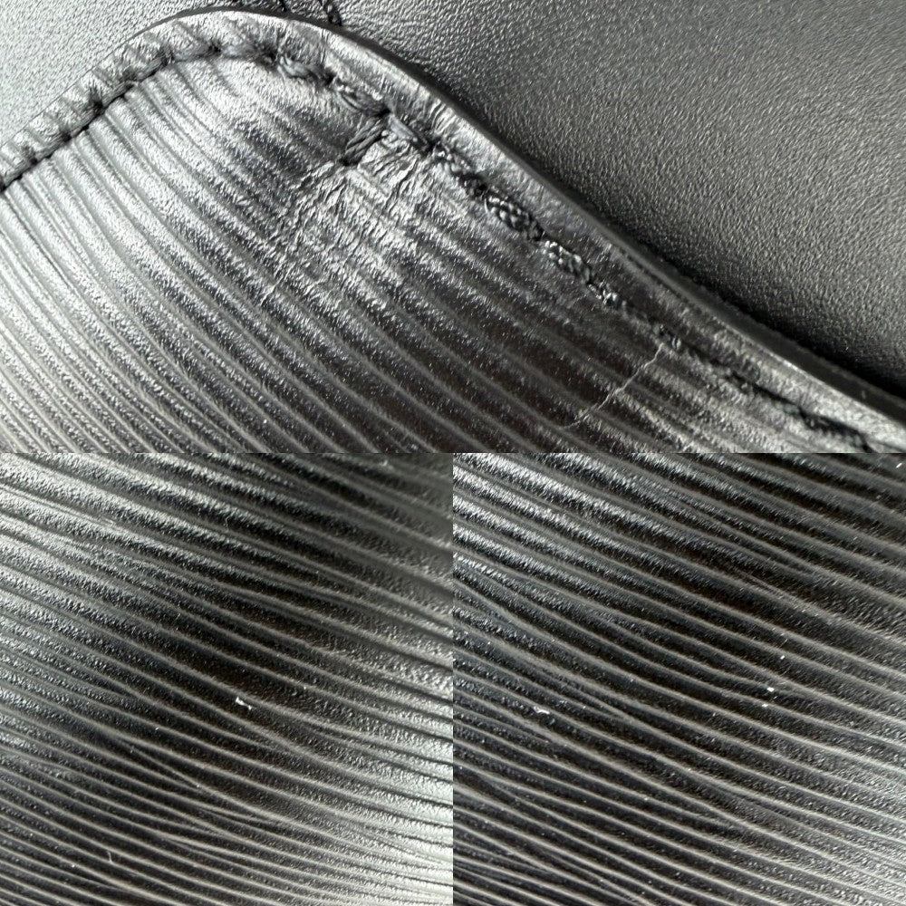 LOUIS VUITTON ルイヴィトン 2WAY オリバー ハンドバッグ ブリーフケース ショルダーバッグ ビジネスバッグ M51689 エピレザー ブラック 黒 シルバー金具 メンズ【中古品】