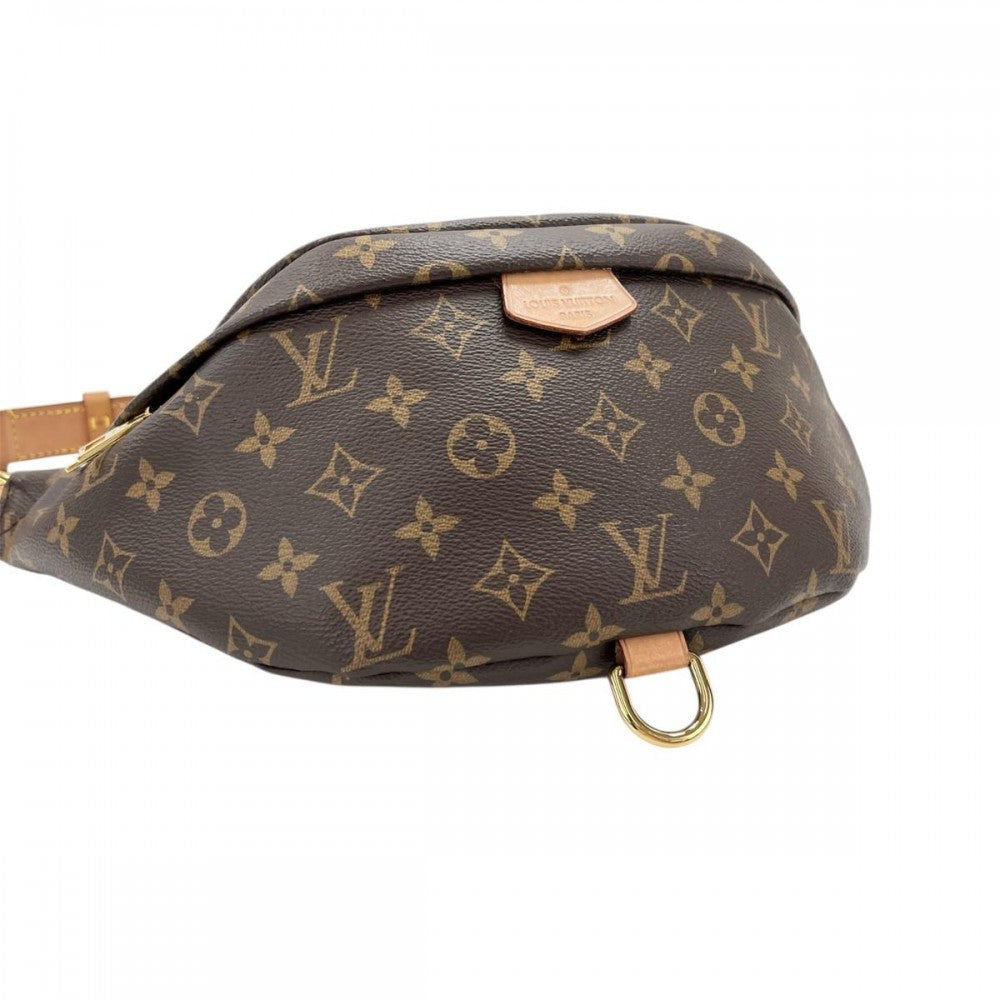 LOUIS VUITTON ルイヴィトン ボディバッグ バムバッグ モノグラム メンズ レディース M43644 ブラウン 茶 ゴールド金具 ユニセックス【中古品】