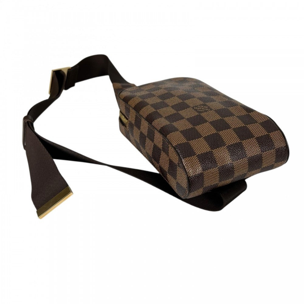 LOUIS VUITTON ルイヴィトン ボディバッグ M51994 ダミエキャンバス ブラウン 茶 ゴールド金具 メンズ【中古品】