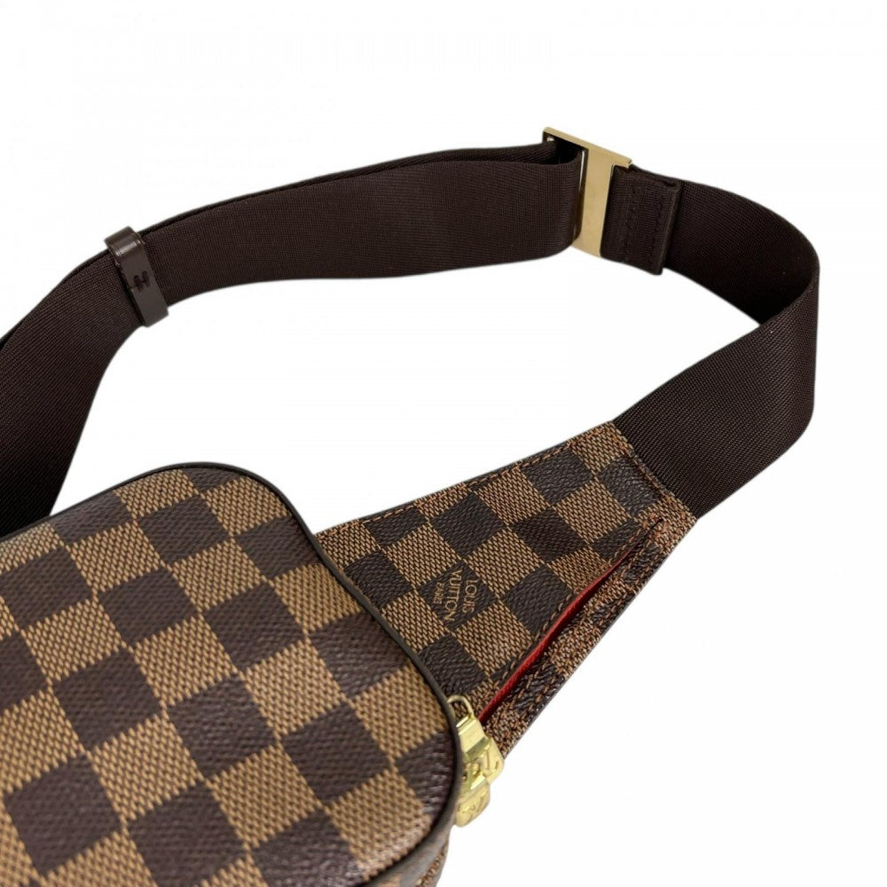 LOUIS VUITTON ルイヴィトン ボディバッグ M51994 ダミエキャンバス ブラウン 茶 ゴールド金具 メンズ【中古品】