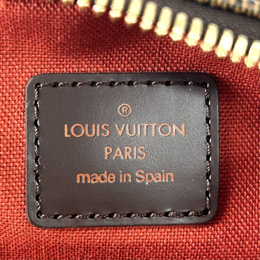 【開店SALE】 LOUIS VUITTON ルイヴィトン ボディバッグ ジェロニモス ウエストポーチ Geronimos　 N51994 ダミエキャンバス ブラウン 茶 ゴールド金具 メンズ【中古品】
