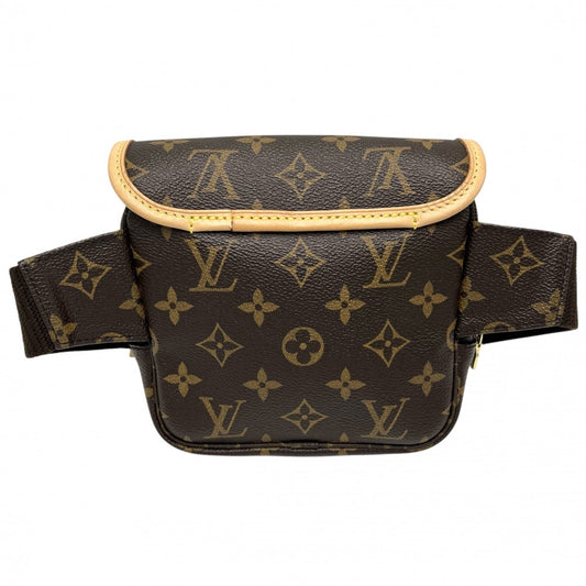 LOUIS VUITTON ルイヴィトン ボディバッグ モノグラム バムバッグボスフォール ウエストバッグ ウエストポーチ 鞄 かばん M40108 ブラウン 茶 ゴールド金具 メンズ【中古品】