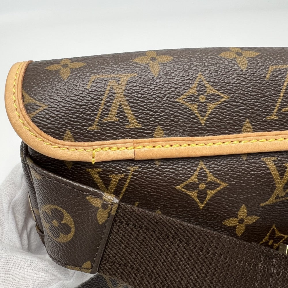LOUIS VUITTON ルイヴィトン ボディバッグ モノグラム バムバッグボスフォール ウエストバッグ ウエストポーチ 鞄 かばん M40108 ブラウン 茶 ゴールド金具 メンズ【中古品】