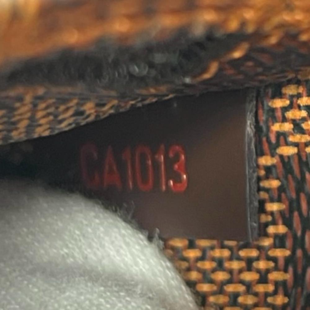 LOUIS VUITTON ルイヴィトン ボディバッグ ダミエ ジェロニモス ショルダー N51994 ダミエキャンバス レザー ブラウン 茶 ゴールド金具 メンズ【中古品】