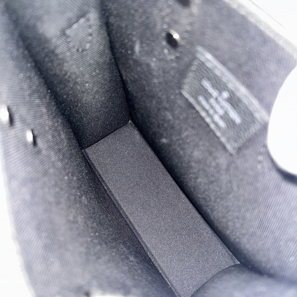 LOUIS VUITTON ルイヴィトン 2WAY ダミエチェッカーボード サックプラXS ハンドバッグ ショルダーバッグ Sac Plat XS N60479 ブラック 黒 シルバー金具 メンズ【中古品】