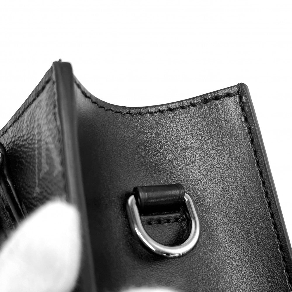 【開店SALE】 LOUIS VUITTON ルイヴィトン 2WAY モノグラムエクリプス サックプラMINI ハンドバッグ ショルダーバッグ ブラック 黒 かばん 鞄 M46453 ノワール シルバー金具 メンズ【中古品】