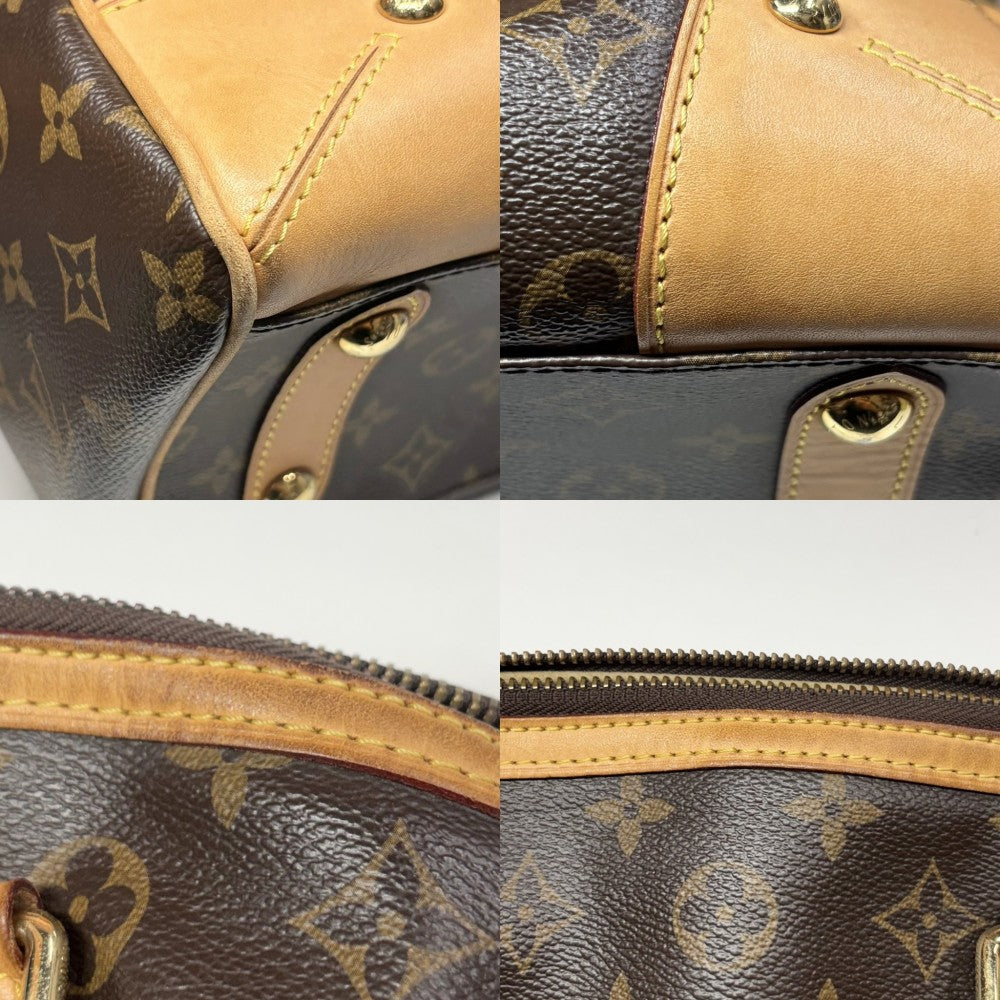 LOUIS VUITTON ルイヴィトン 2WAY モノグラム レティーロPM ハンドバッグ ショルダーバッグ M40325 ブラウン 茶 ゴールド金具 レディース【中古品】