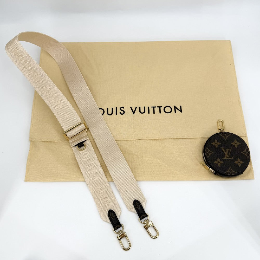 【開店SALE】 LOUIS VUITTON ルイヴィトン 2WAY モノグラムリバース オンザゴーPM ハンドバッグ ショルダーバッグ 鞄 かばん M46373 ブラウン 茶 ゴールド金具 レディース【中古品】