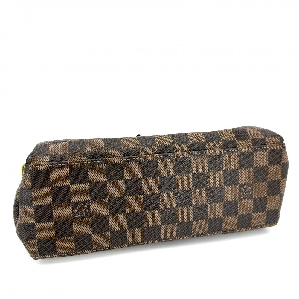 【開店SALE】 LOUIS VUITTON ルイヴィトン 2WAY ダミエ オデオントートPM ハンドバッグ ショルダーバッグ ブラウン 茶 N45282 ゴールド金具 レディース【中古品】