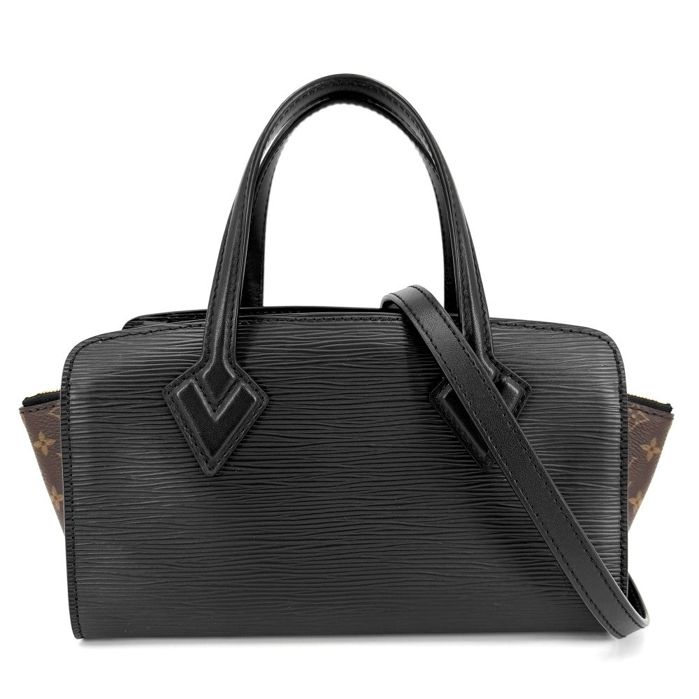 【開店SALE】 LOUIS VUITTON ルイヴィトン 2WAY エピ ヴァレンヌ EW ハンドバッグ ショルダーバッグ モノグラム M11791 ブラック 黒 ブラウン 茶 ゴールド金具 レディース【中古品】