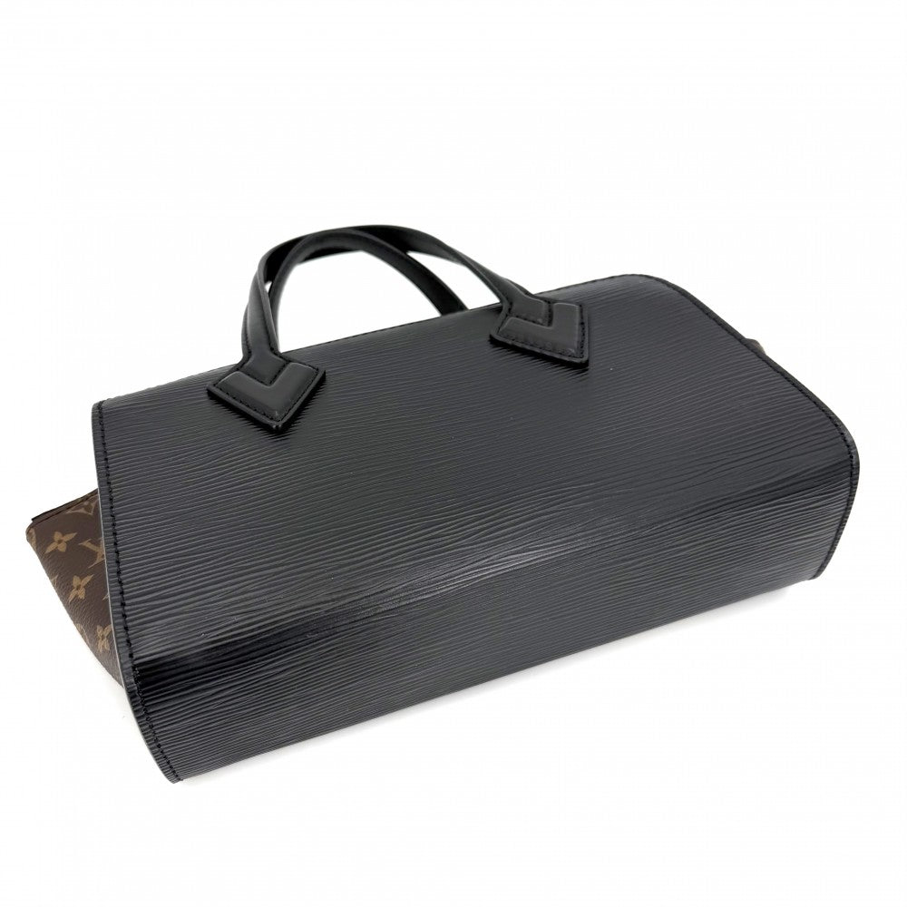 【開店SALE】 LOUIS VUITTON ルイヴィトン 2WAY エピ ヴァレンヌ EW ハンドバッグ ショルダーバッグ モノグラム M11791 ブラック 黒 ブラウン 茶 ゴールド金具 レディース【中古品】