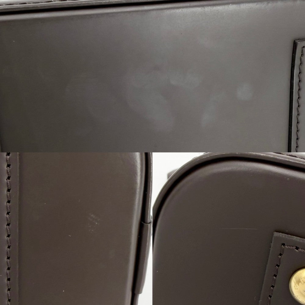 LOUIS VUITTON ルイヴィトン 2WAY ダミエ アルマBB ハンドバッグ ショルダーバッグ 小さめ N40606 ブラウン 茶 ゴールド金具 レディース【中古品】