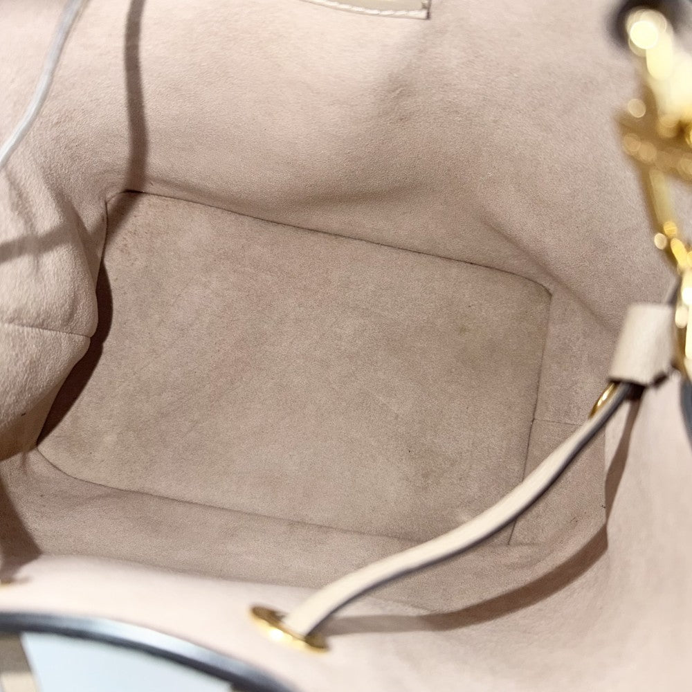 LOUIS VUITTON ルイヴィトン 2WAY バイカラーモノグラムアンプラント ネオノエMM ハンドバッグ ショルダーバッグ Neo Noe MM ベージュ M45555 トゥルトレールクレーム ゴールド金具 レディース【中古品】