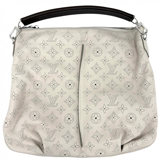 LOUIS VUITTON ルイヴィトン 2WAY セレネPM ハンドバッグ ショルダーバッグ M94275 モノグラムマヒナ ベージュ系 シルバー金具 レディース【中古品】
