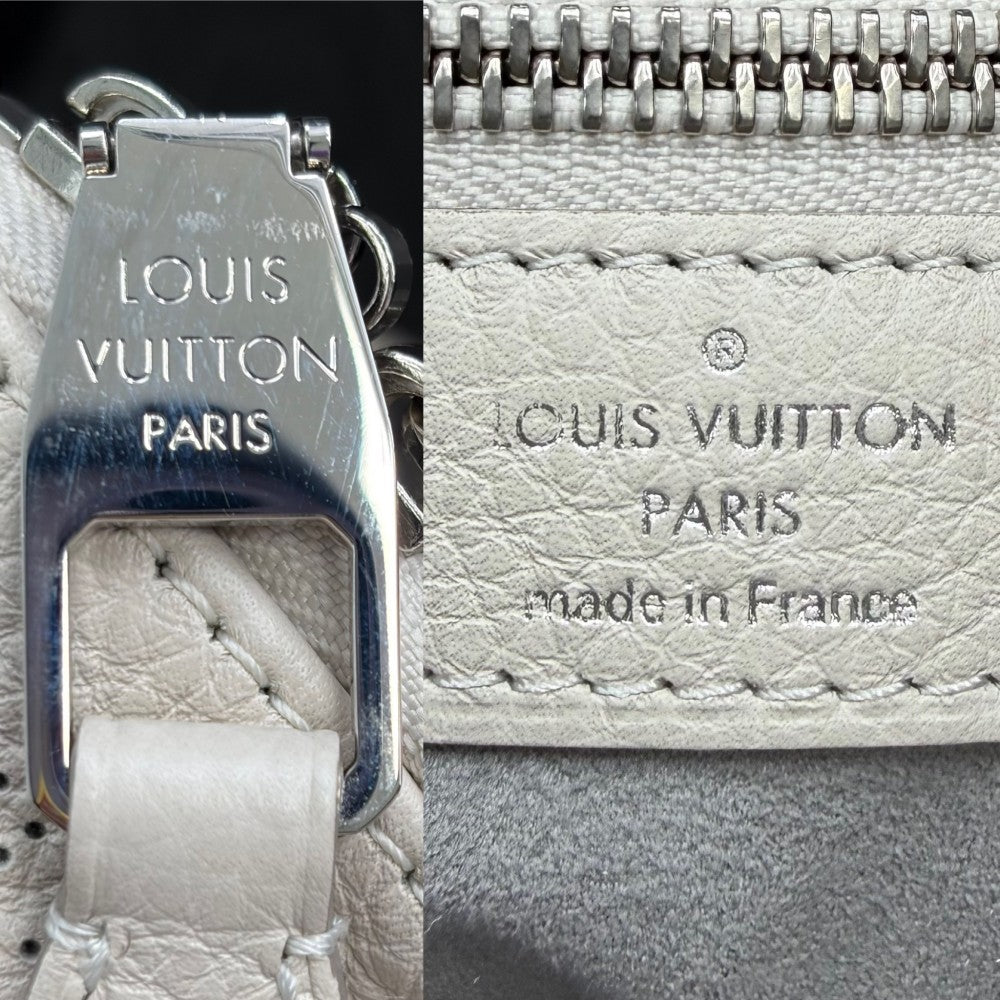 LOUIS VUITTON ルイヴィトン 2WAY セレネPM ハンドバッグ ショルダーバッグ M94275 モノグラムマヒナ ベージュ系 シルバー金具 レディース【中古品】