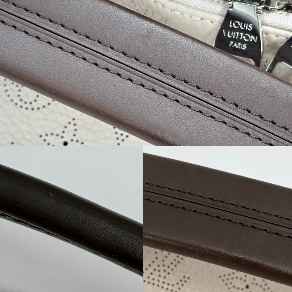 LOUIS VUITTON ルイヴィトン 2WAY セレネPM ハンドバッグ ショルダーバッグ M94275 モノグラムマヒナ ベージュ系 シルバー金具 レディース【中古品】