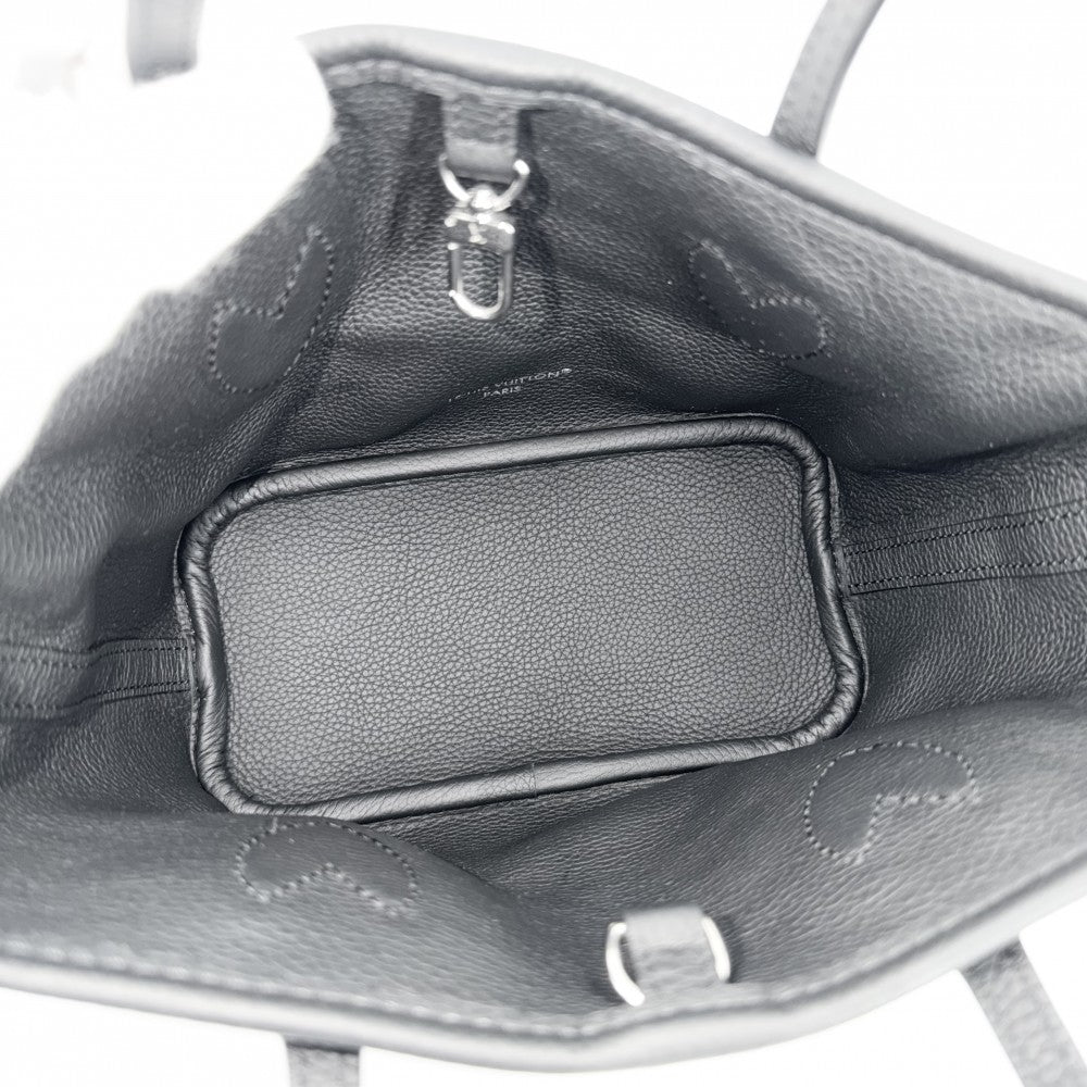 LOUIS VUITTON ルイヴィトン 2WAY モノグラムエクリプス ネヴァーフルインサイドアウトBB ハンドバッグ ショルダーバッグ リバーシブル M15210 ブラック 黒 シルバー金具 レディース【中古品】