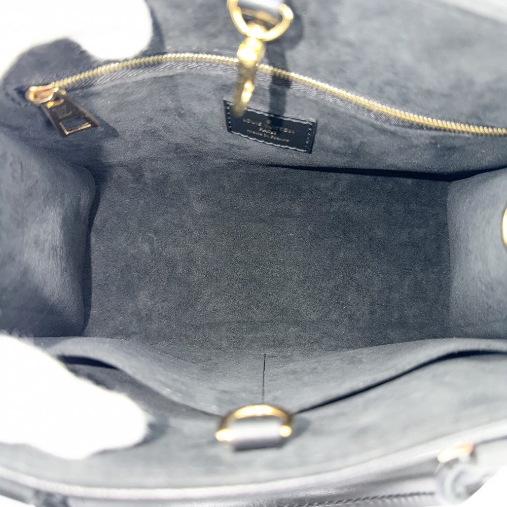 LOUIS VUITTON ルイヴィトン 2WAY モノグラムアンプラント オンザゴーPM ハンドバッグ ショルダーバッグ 小さめ ミニバック ノワール M45653 ブラック 黒 ゴールド金具 レディース【中古品】