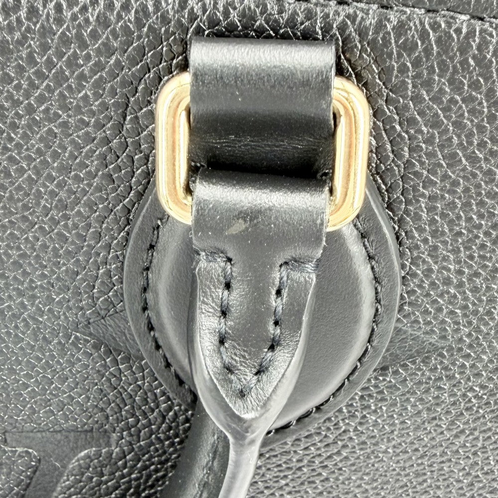 LOUIS VUITTON ルイヴィトン 2WAY モノグラムアンプラント オンザゴーPM ハンドバッグ ショルダーバッグ 小さめ ミニバック ノワール M45653 ブラック 黒 ゴールド金具 レディース【中古品】