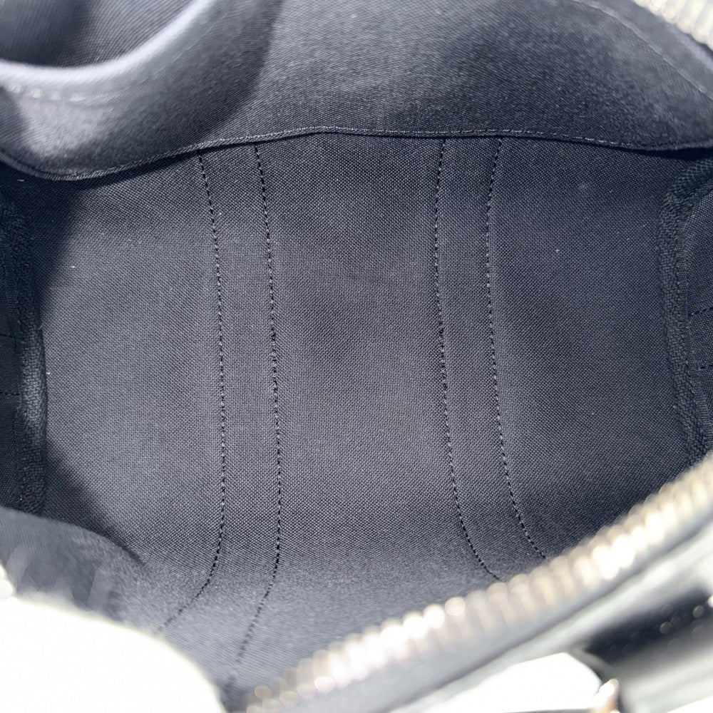 LOUIS VUITTON ルイヴィトン 2WAY モノグラムエクリプス キーポル･バンドリエール 25 ハンドバッグ ショルダーバッグ M46271 ブラック 黒 シルバー金具 メンズ【中古品】