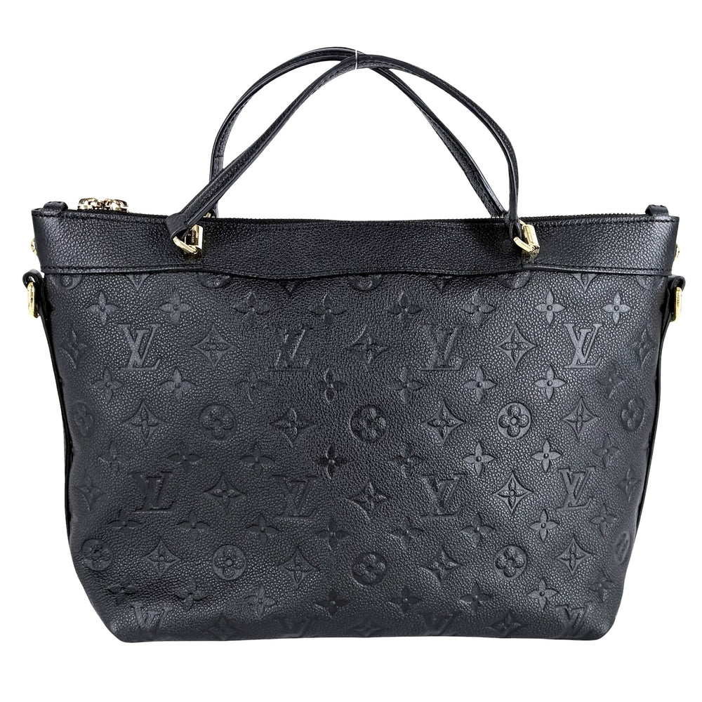 LOUIS VUITTON ルイヴィトン 2WAY バスティーユPM ハンドバッグ ショルダーバッグ ミニバック ノワール M41162 モノグラムアンプラント ブラック 黒 ゴールド金具 レディース【中古品】