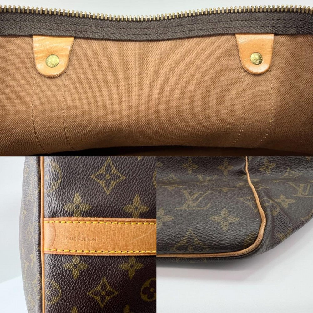 LOUIS VUITTON ルイヴィトン ボストンバッグ 2WAY ショルダーバッグ キーポルバンドリエール55 旅行バッグ メンズ レディース M41414 モノグラムキャンバス ブラウン 茶 ゴールド金具 ユニセックス【中古品】