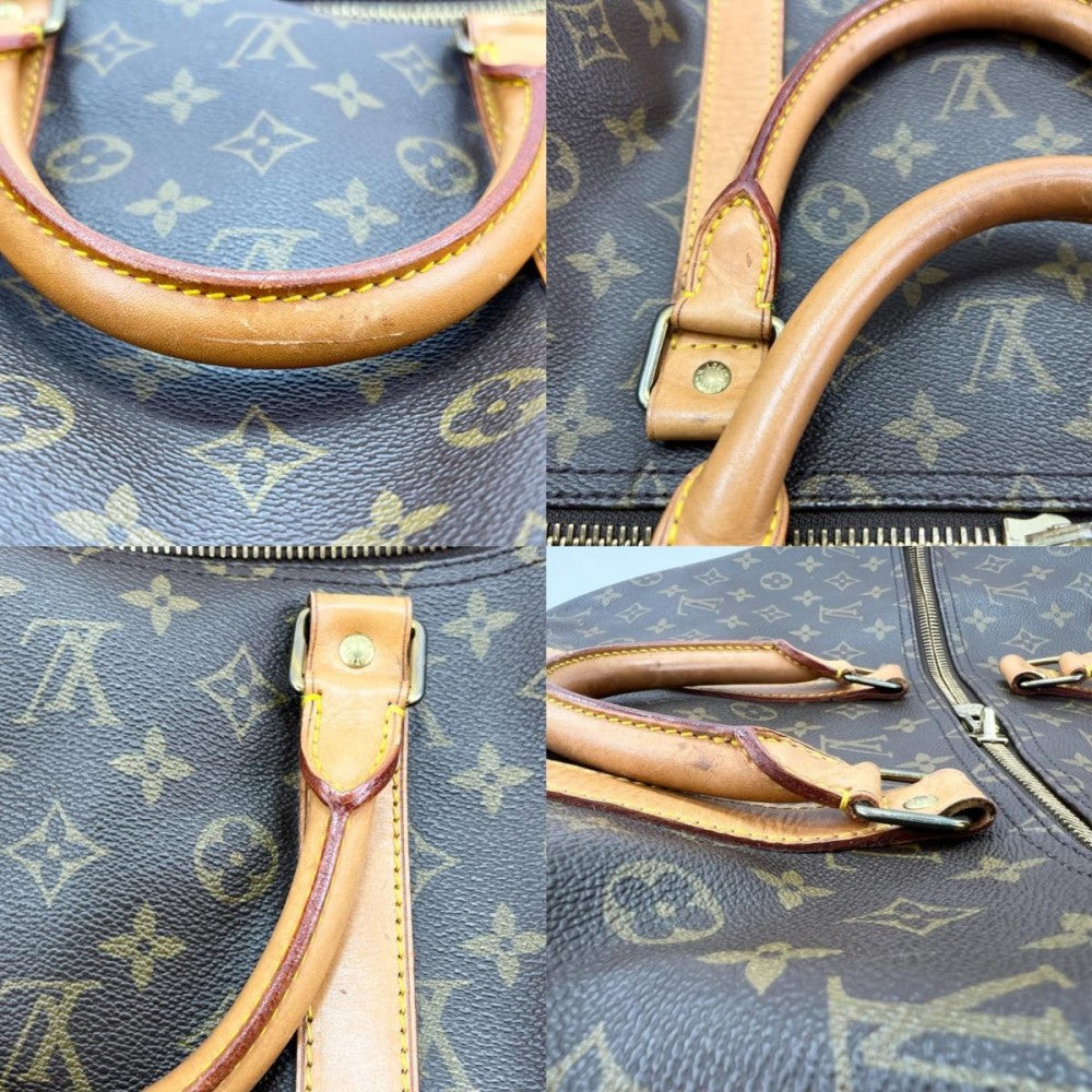 LOUIS VUITTON ルイヴィトン ボストンバッグ 2WAY ショルダーバッグ キーポルバンドリエール55 旅行バッグ メンズ レディース M41414 モノグラムキャンバス ブラウン 茶 ゴールド金具 ユニセックス【中古品】