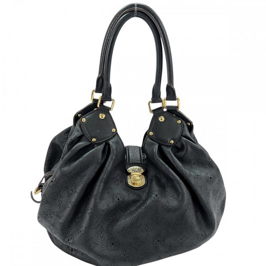 LOUIS VUITTON ルイヴィトン トートバッグ L トートバッグ M95765 モノグラムマヒナ ブラック 黒 ゴールド金具 レディース【中古品】