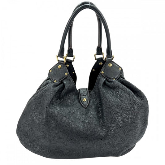 LOUIS VUITTON ルイヴィトン トートバッグ L トートバッグ M95765 モノグラムマヒナ ブラック 黒 ゴールド金具 レディース【中古品】