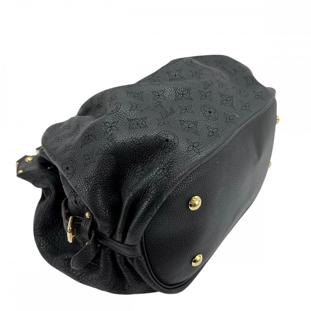 LOUIS VUITTON ルイヴィトン トートバッグ L トートバッグ M95765 モノグラムマヒナ ブラック 黒 ゴールド金具 レディース【中古品】