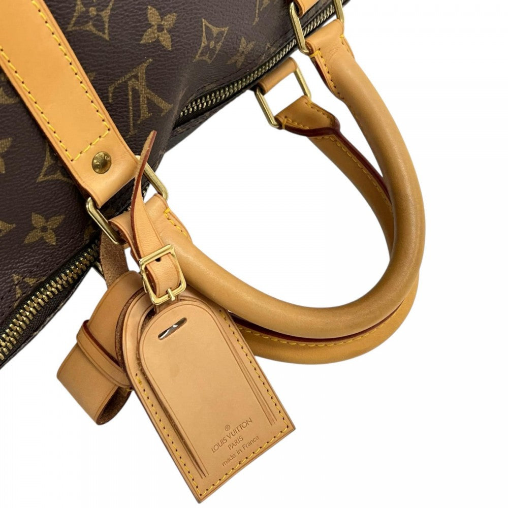 LOUIS VUITTON ルイヴィトン ボストンバッグ キーポル50 M41426 モノグラムキャンバス ブラウン 茶 ゴールド金具 メンズ【中古品】