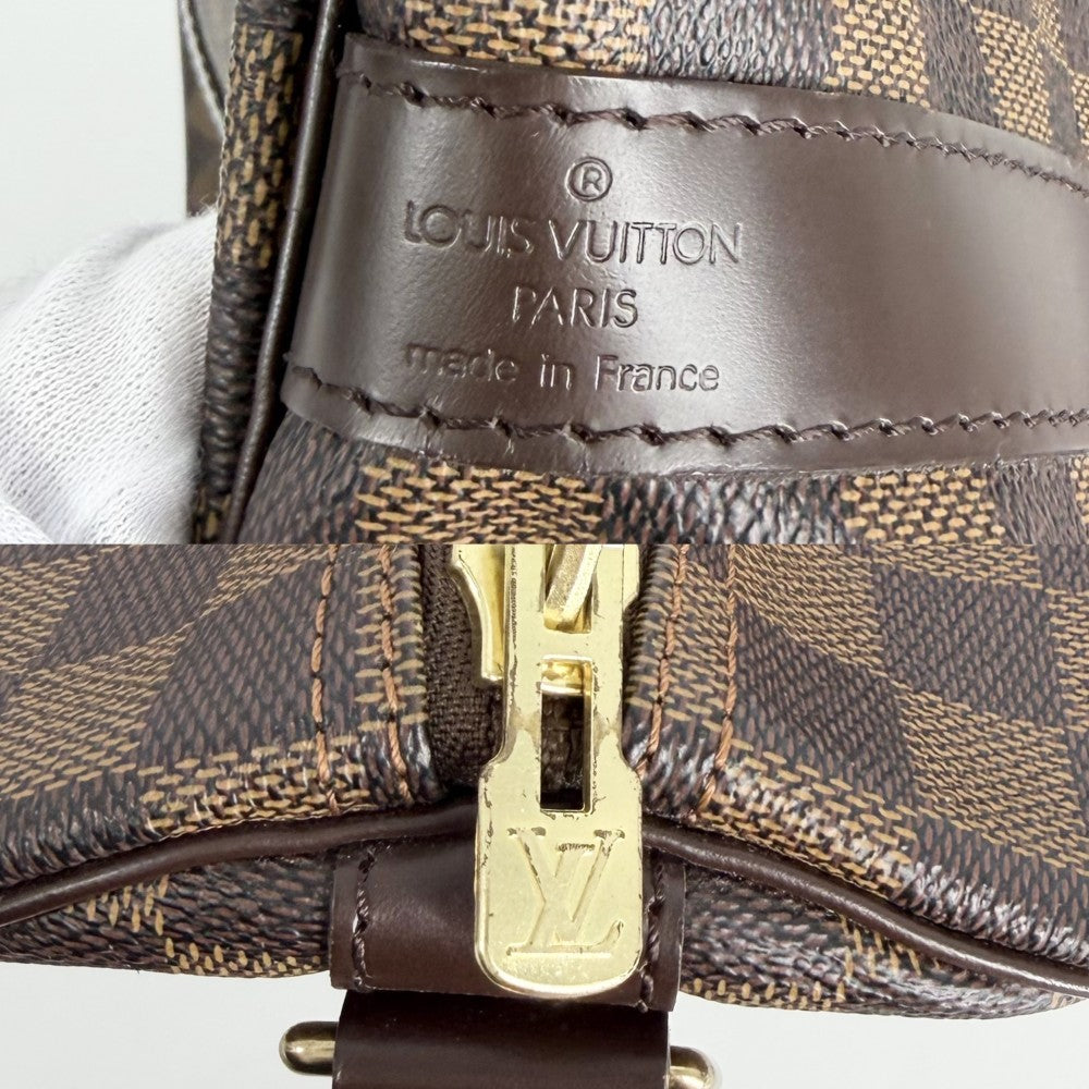 LOUIS VUITTON ルイヴィトン ボストンバッグ キーポルバンドリエール55 旅行バッグ トラベルバッグ メンズ レディース 2WAY ショルダーバッグ N41414 ダミエキャンバス ブラウン 茶 ゴールド金具 ユニセックス【中古品】