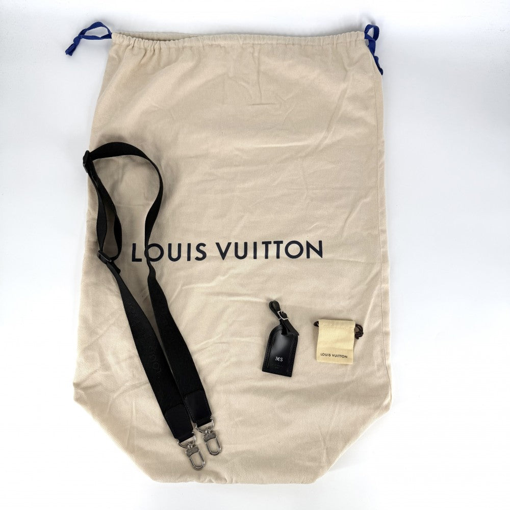 LOUIS VUITTON ルイヴィトン ボストンバッグ ロードスター50 旅行バッグ トラベルバッグ ショルダーバッグ 2WAY N48189 ダミエグラフィット ブラック 黒 シルバー金具 メンズ【中古品】