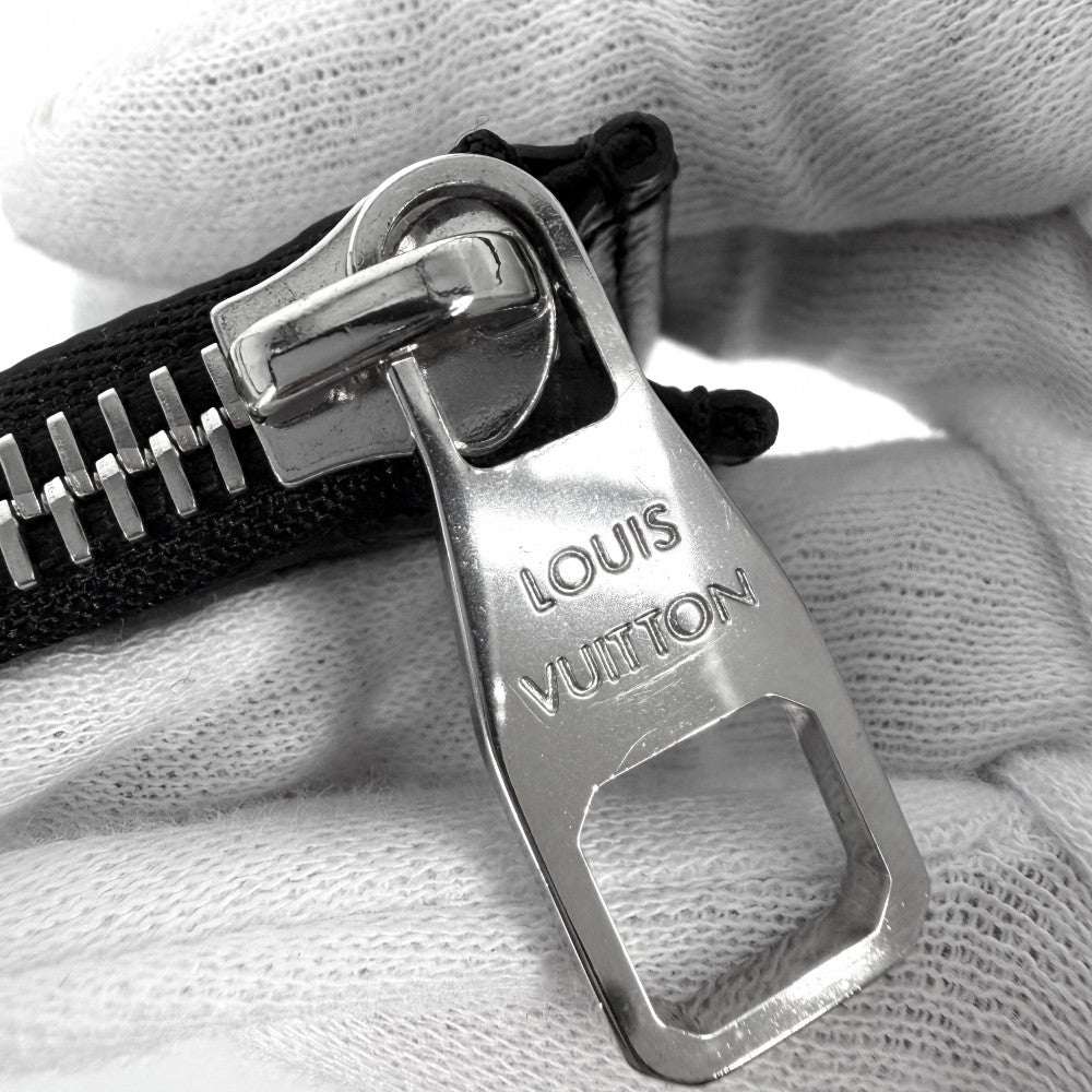 LOUIS VUITTON ルイヴィトン クラッチバッグ ダミエグラフィット ポシェットジュールGM セカンドバッグ N41501 ブラック 黒 シルバー金具 メンズ【中古品】