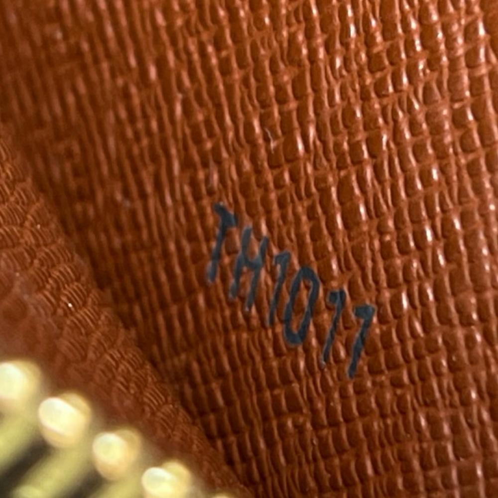 LOUIS VUITTON ルイヴィトン クラッチバッグ モノグラム ポッシュ・ドキュマン セカンドバッグ M53456 モノグラムキャンバス ブラウン 茶 ゴールド金具 メンズ【中古品】