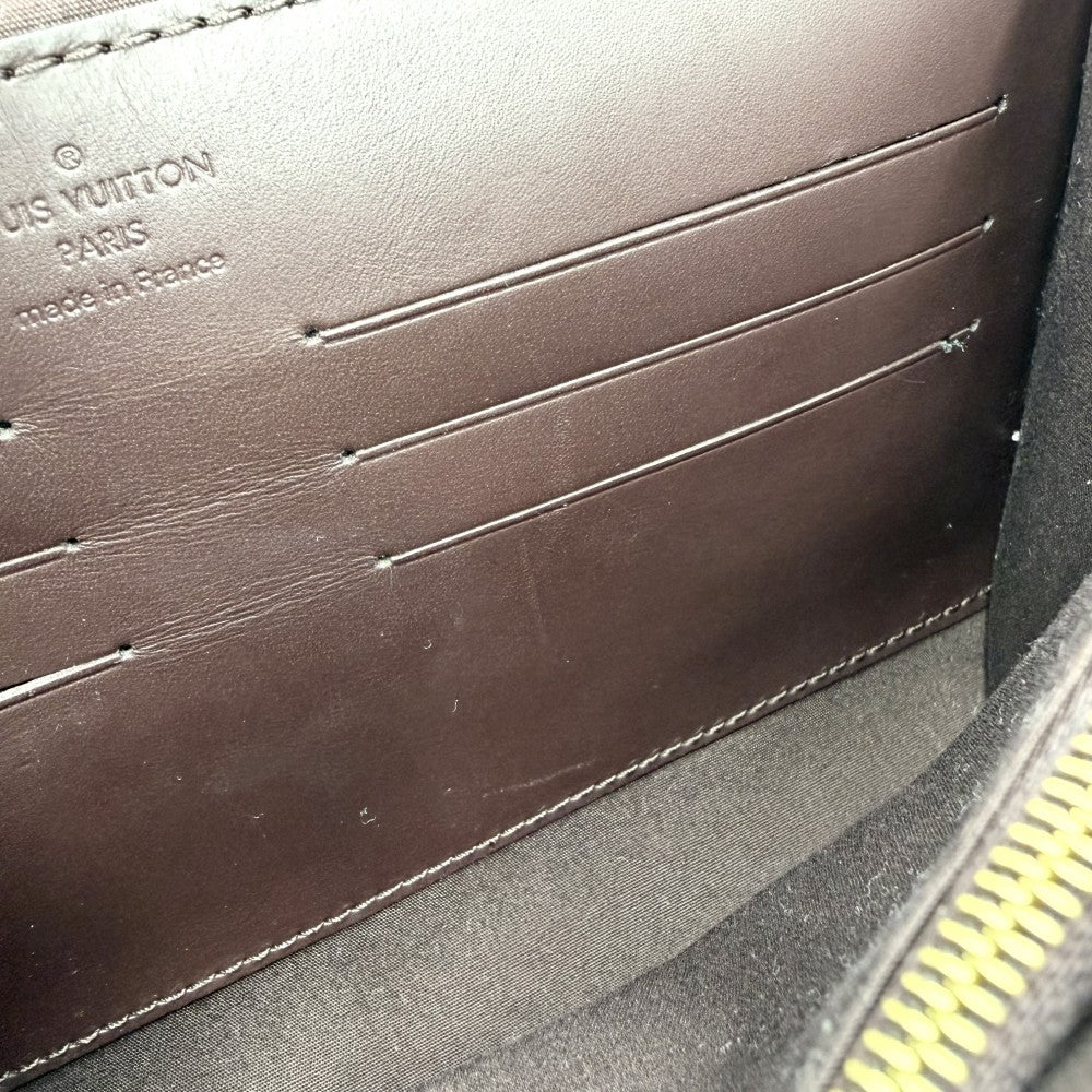 LOUIS VUITTON ルイヴィトン ハンドバッグ モノグラムヴェルニ クラッチアナ クラッチバッグ 財布 パープル 紫 エナメル パテントレザー M90093 アマラント ゴールド金具 レディース【中古品】