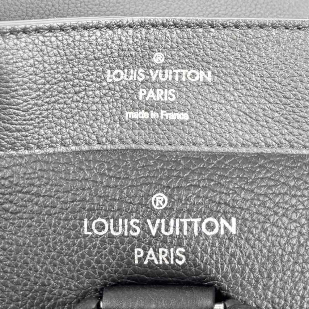 LOUIS VUITTON ルイヴィトン リュック ロックミー・バックパック M41815 レザー ブラック 黒 シルバー金具 レディース【中古品】