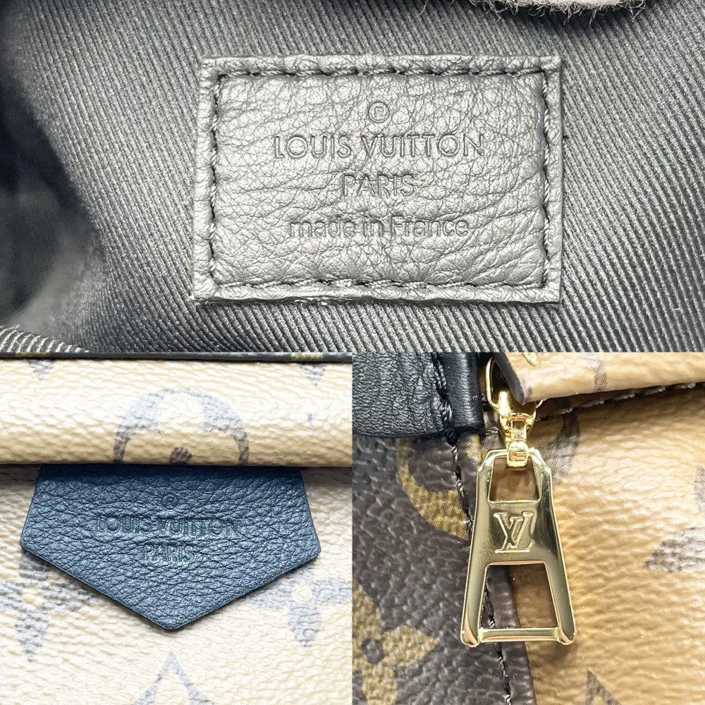 LOUIS VUITTON ルイヴィトン リュック モノグラム パームスプリングス バックパックPM バックパック ブラウン 茶 M43116 ゴールド金具 レディース【中古品】