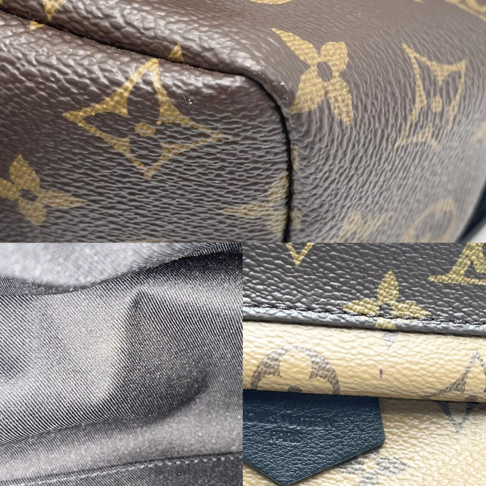 【開店SALE】 LOUIS VUITTON ルイヴィトン リュック モノグラム パームスプリングス バックパックPM バックパック ブラウン 茶 M43116 ゴールド金具 レディース【中古品】