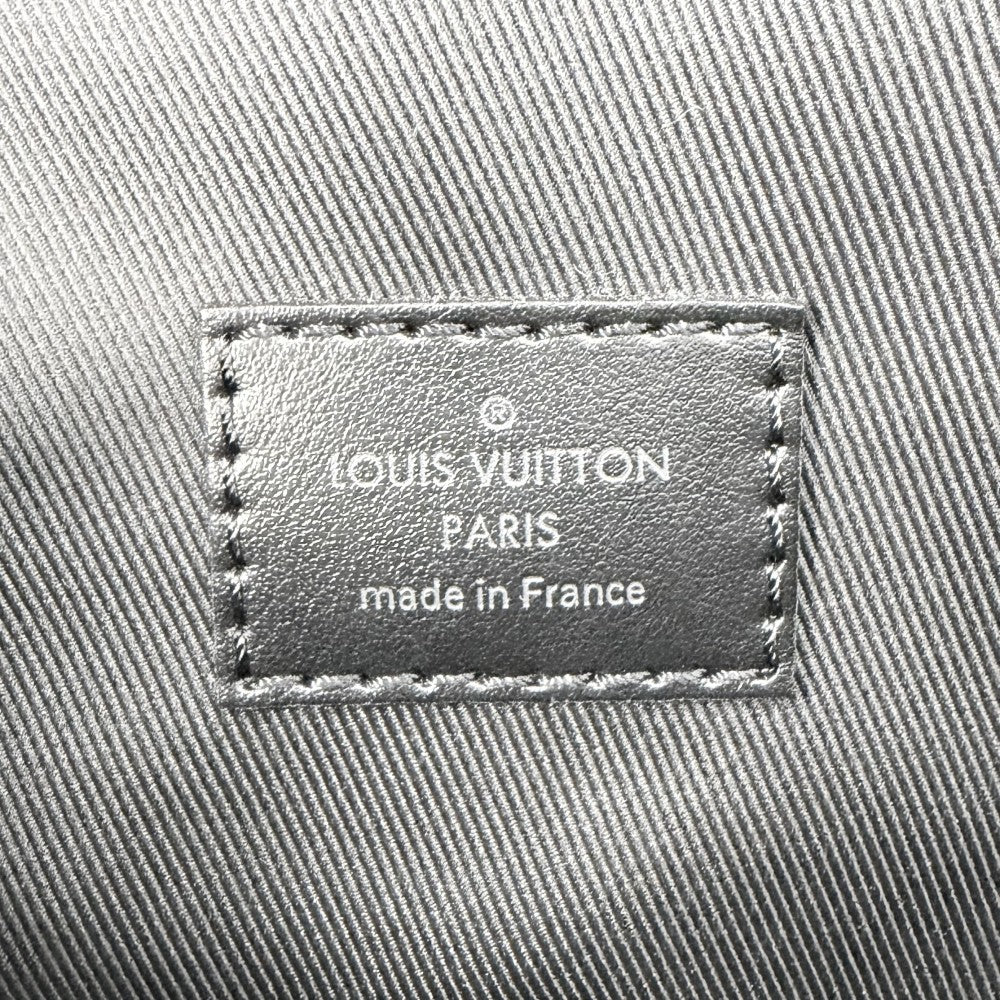 LOUIS VUITTON ルイヴィトン リュック クリストファー スリム バッグパック M58644 トリヨンレザー ブラック 黒 ブラック×シルバー金具 メンズ【中古品】