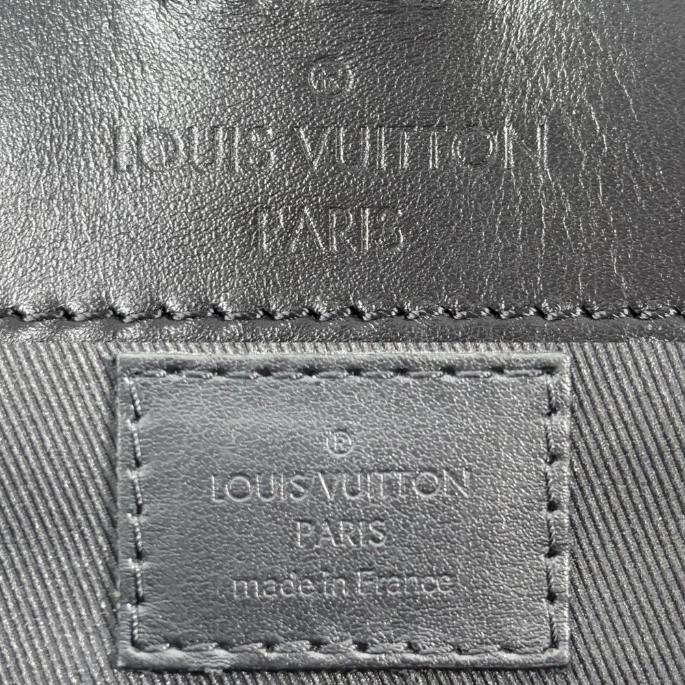 LOUIS VUITTON ルイヴィトン リュック モノグラムエクリプスリバース クリストファーMM バッグパック M45419 ブラック 黒 シルバー金具 メンズ【中古品】