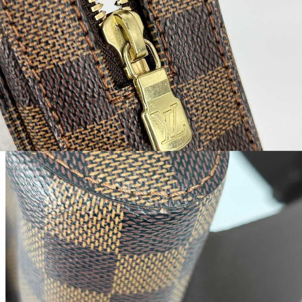 【開店SALE】 LOUIS VUITTON ルイヴィトン ボディバッグ ダミエ ジェロニモス ウエストポーチ Geronimos　 鞄 かばん N51994 ブラウン 茶 ゴールド金具 メンズ【中古品】