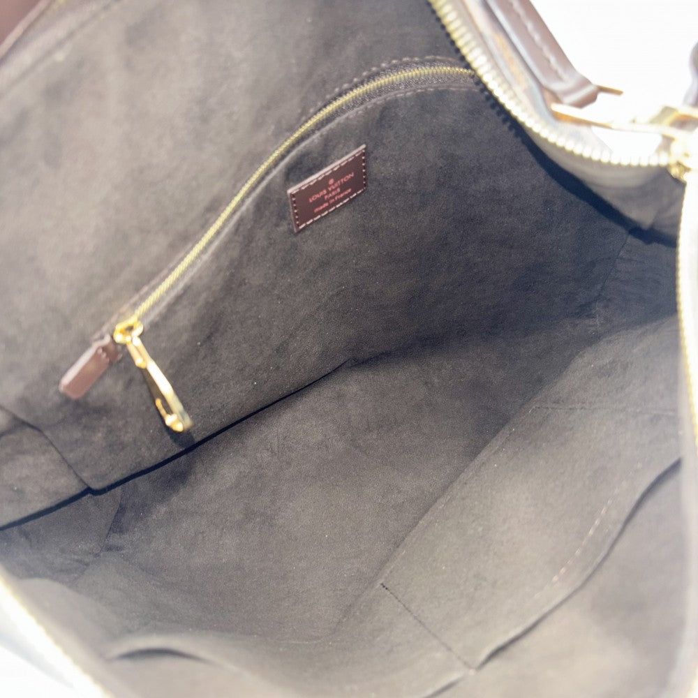 【開店SALE】 LOUIS VUITTON ルイヴィトン ハンドバッグ ダミエ ポートベローPM ショルダーバッグ かばん 鞄 N41184 ブラウン 茶 ゴールド金具 レディース【中古品】