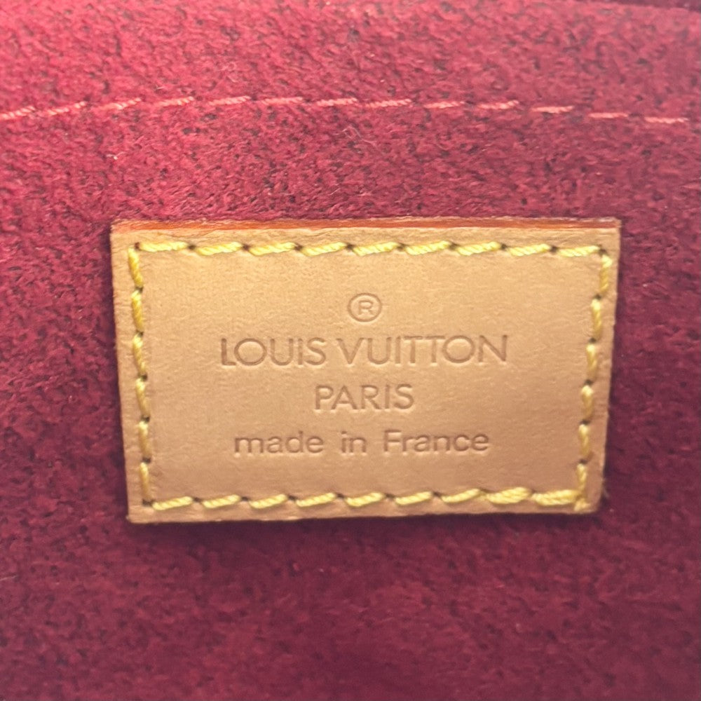 LOUIS VUITTON ルイヴィトン ショルダーバッグ ポシェットクロワッサン M51510 モノグラムキャンバス ブラウン 茶 ゴールド金具 レディース【中古品】