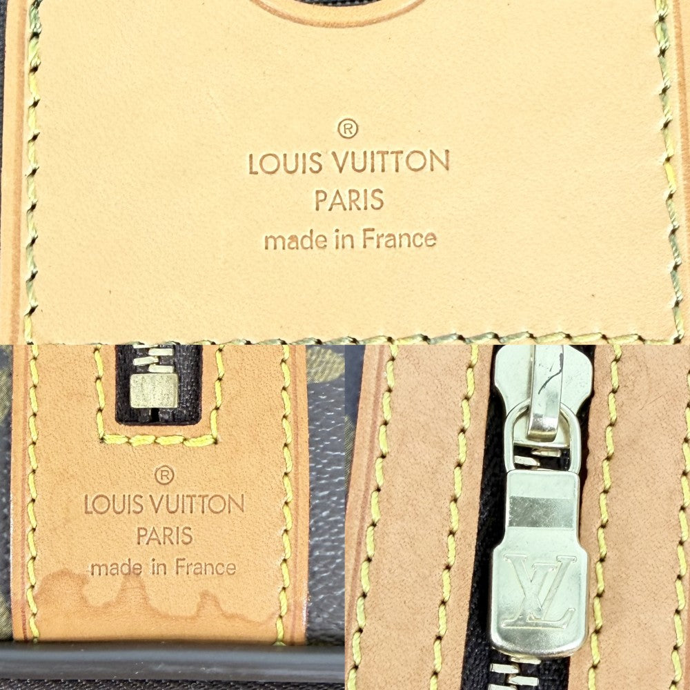 【開店SALE】 LOUIS VUITTON ルイヴィトン キャリーバッグ トロリー50ボスフォール トランク スーツケース トラベルバッグ キャリーケース M23259 モノグラムキャンバス ブラウン 茶 ゴールド金具 ユニセックス【中古品】