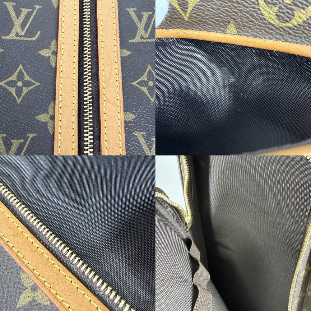【開店SALE】 LOUIS VUITTON ルイヴィトン キャリーバッグ トロリー50ボスフォール トランク スーツケース トラベルバッグ キャリーケース M23259 モノグラムキャンバス ブラウン 茶 ゴールド金具 ユニセックス【中古品】
