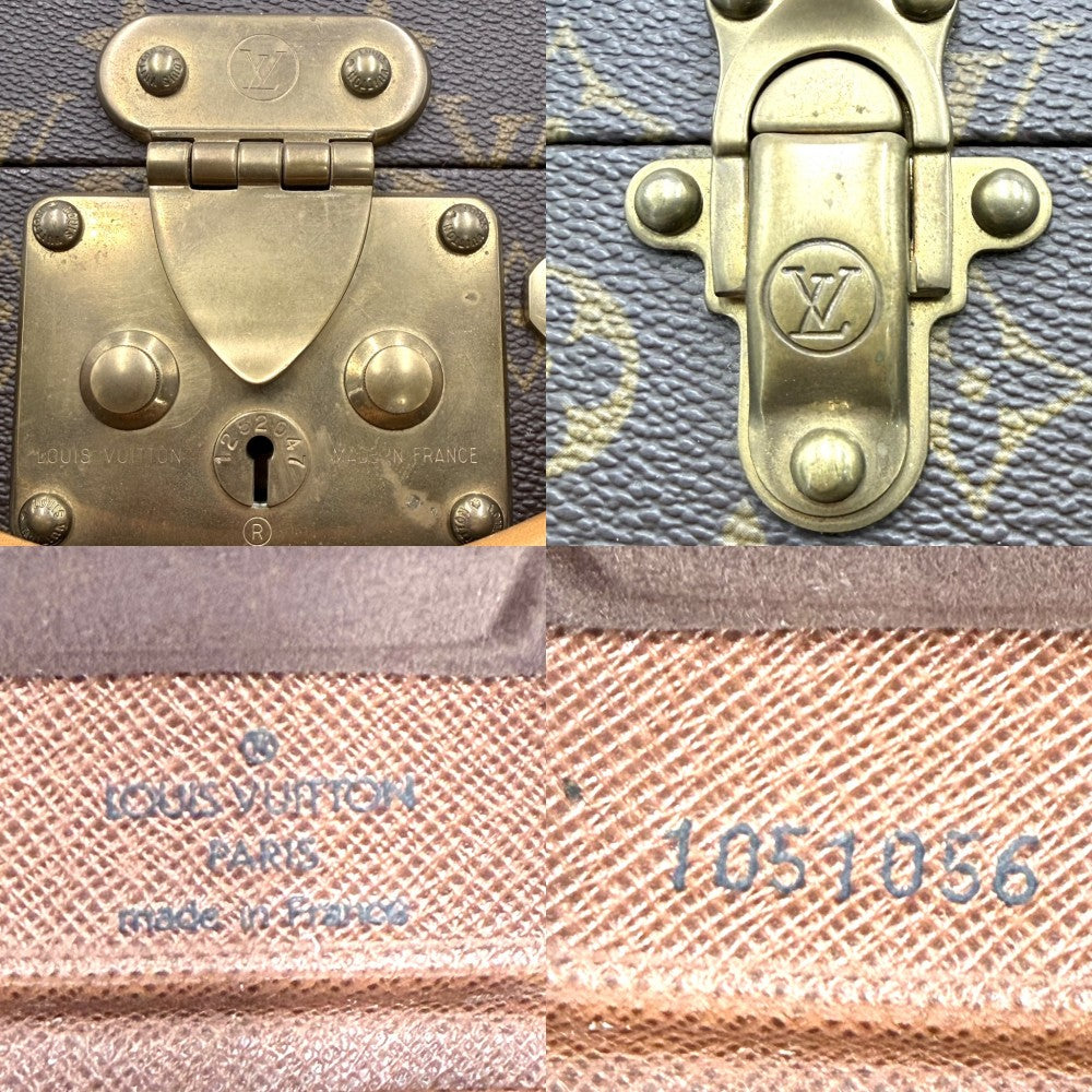 LOUIS VUITTON ルイヴィトン トランク ボワット・ビジュー アタッシュケース ジュエリーケース M47120 モノグラムキャンバス ブラウン 茶 ゴールド金具 レディース【中古品】
