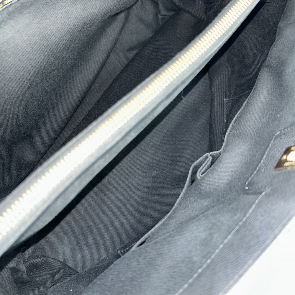 CHANEL シャネル 2WAY マトラッセ チェーン ショルダーバッグ ハンドバッグ ココマーク ココ 鞄 かばん キャビアスキン ブラック 黒 ゴールド金具 レディース【中古品】