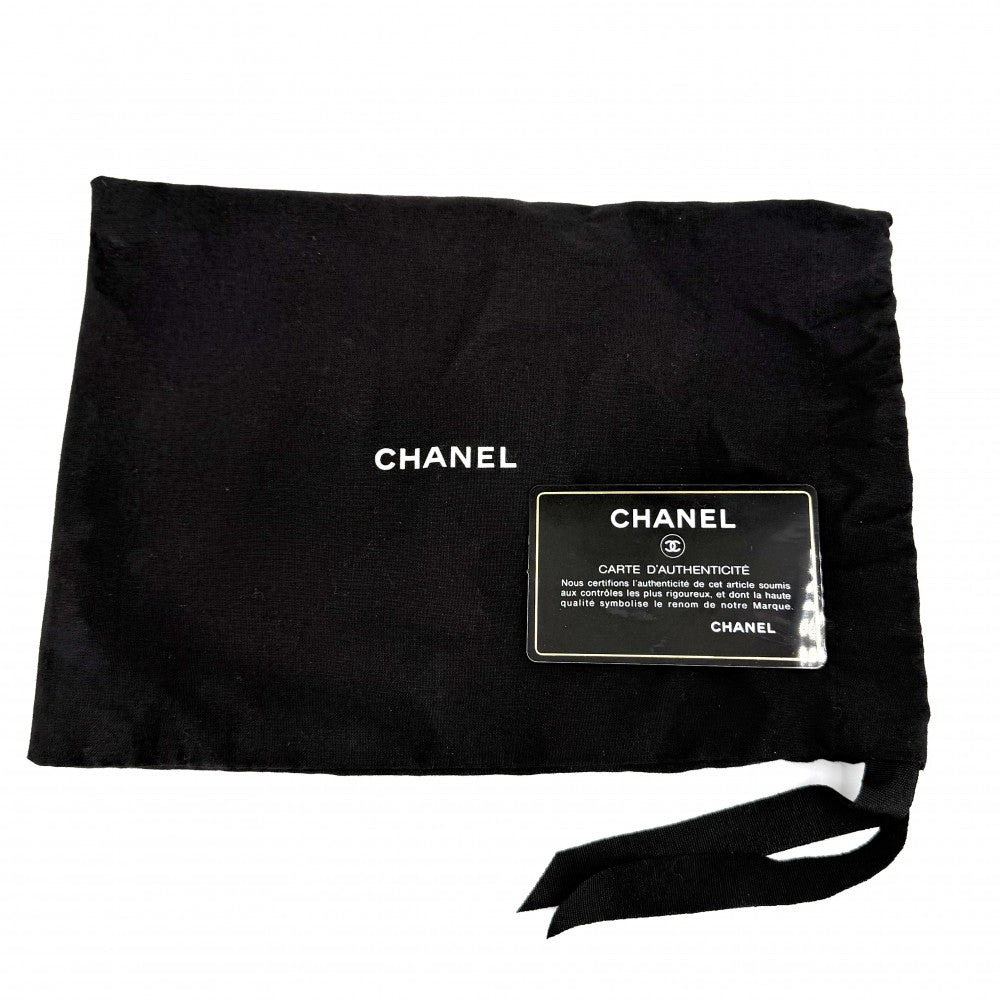 CHANEL シャネル ショルダーバッグ マトラッセ ミニバニティポーチ チェーンショルダー ココマーク ラムスキン ライトブルー ゴールド金具 レディース【中古品】
